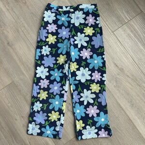 VTG Gymboree 2001 Spring Showers Floral Capris Youth Girls Size XXL (7yrs)**